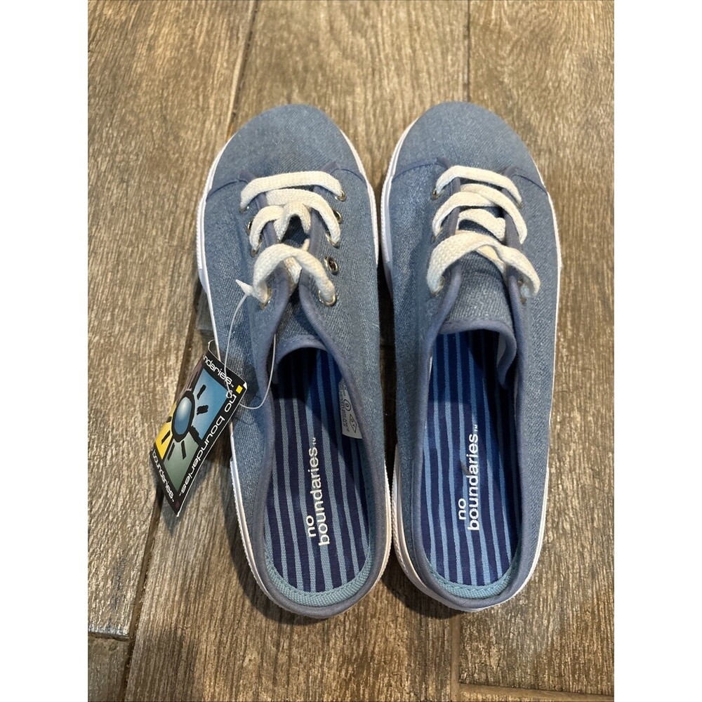 No Boundaries Vintage Canvas Mule Sneakers Women’s Size 9